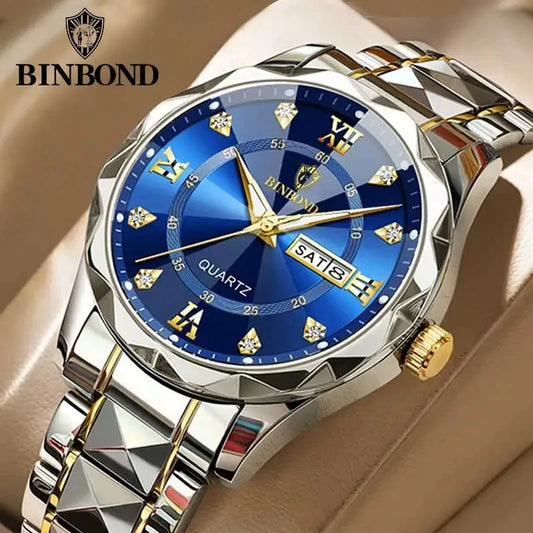 BinBond Luxury Men Watch