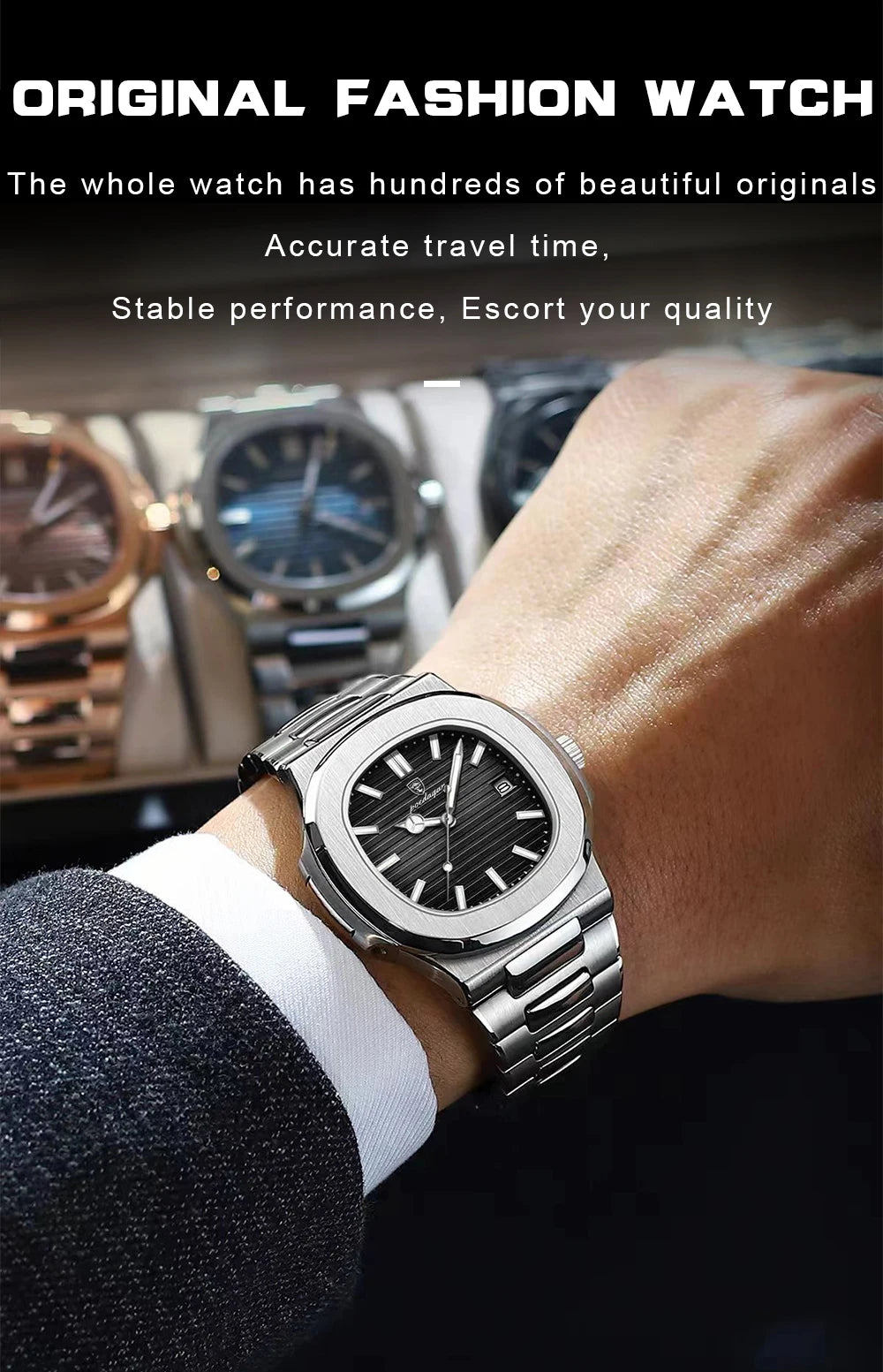 Waterproof Luxury Watch